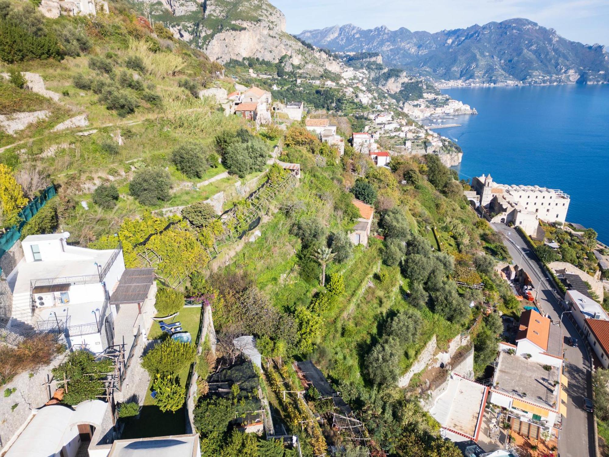 La Cascina - Villa Nenno Conca dei Marini Eksteriør bilde