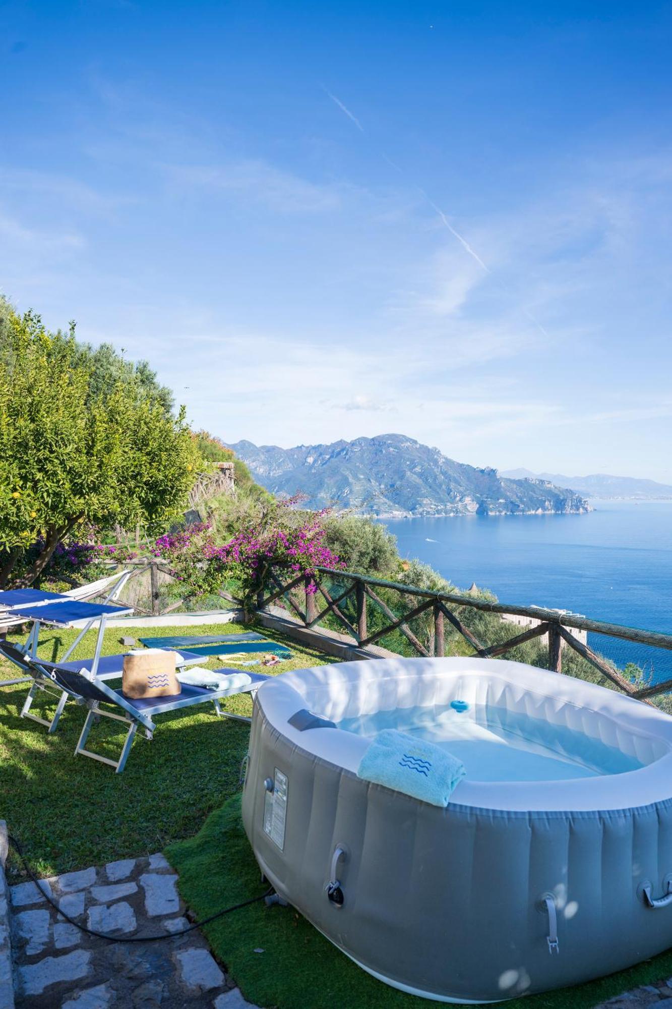 La Cascina - Villa Nenno Conca dei Marini Eksteriør bilde