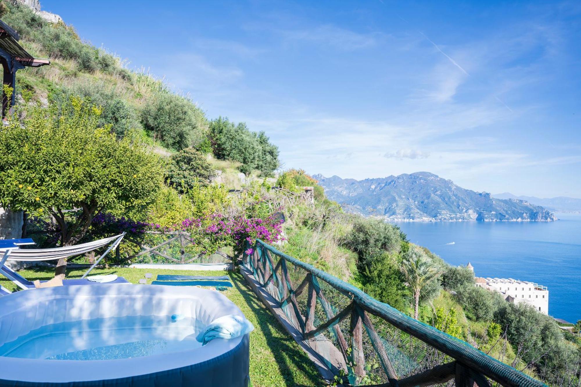 La Cascina - Villa Nenno Conca dei Marini Eksteriør bilde